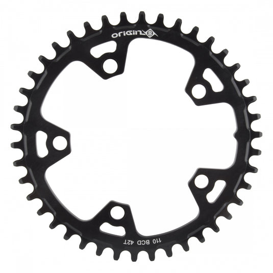 Origin8-Chainring-42t-110-mm-110mm-5-bolt-CNRG0671-Bicycle-Chainring