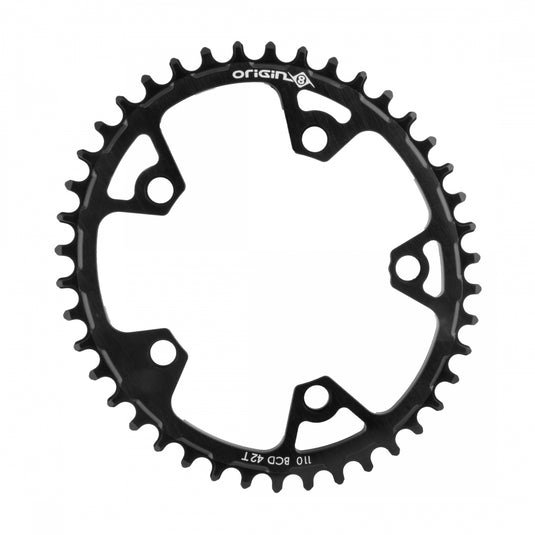 Origin8-Chainring-42t-110-mm-110mm-5-bolt-CNRG0678-Bicycle-Chainring