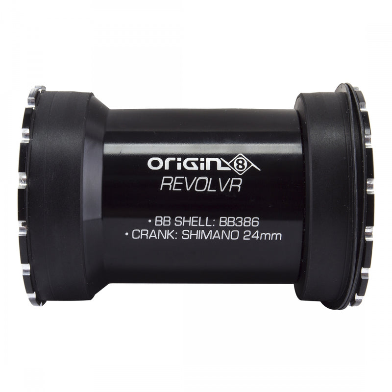 Load image into Gallery viewer, Origin8 Revolvr Shimano HTII 24mm Thread-Together BB386 86.5x46 Bottom Bracket
