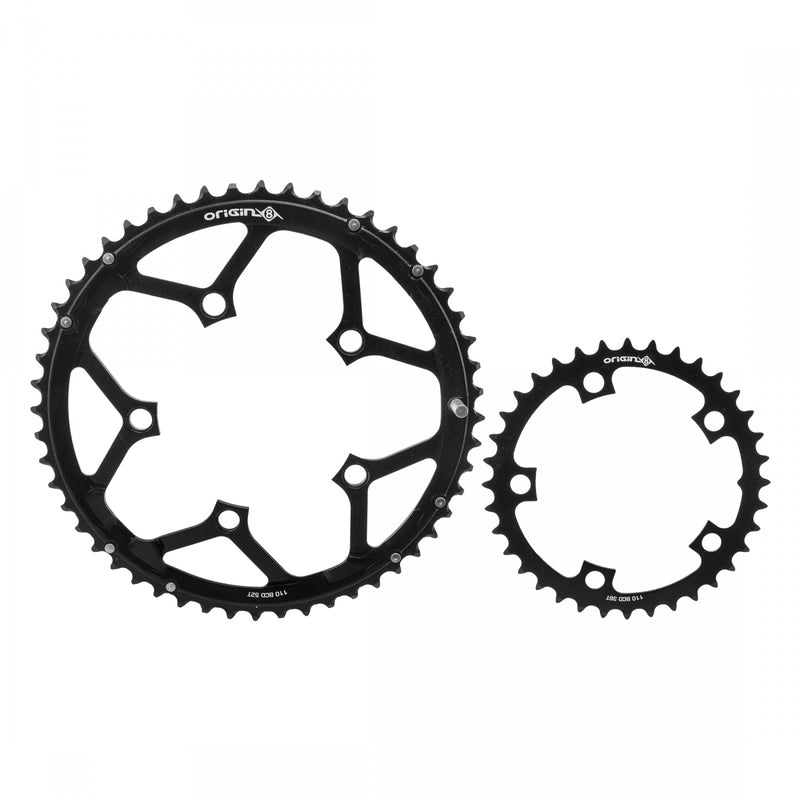 Load image into Gallery viewer, Origin8-Chainring-Chainring-Set-110-mm-110mm-5-Bolt-CNRG0695-Bicycle-Chainring
