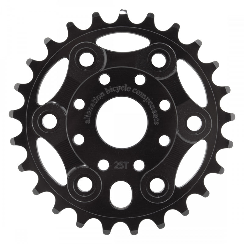 Load image into Gallery viewer, Alienation-Chainring-25t-One-Piece-1pc-3pc-CNRG1664-Bicycle-Chainring
