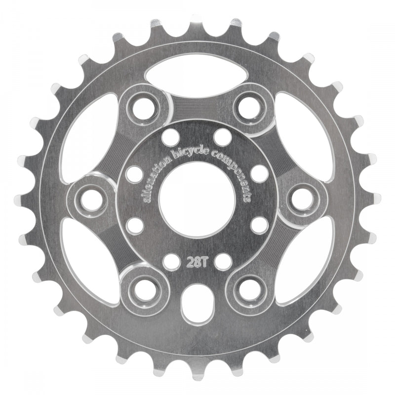 Load image into Gallery viewer, Alienation-Chainring-28t-One-Piece-1pc-3pc-CNRG1669-Bicycle-Chainring
