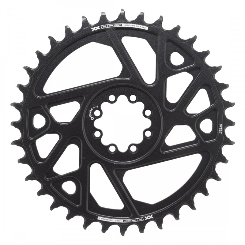 Load image into Gallery viewer, SRAM XX Eagle T-Type Direct Mount Chainring - 36t, 12-Speed, 8-Bolt Direct Mount, 3mm Offset, Aluminum, Black, D1
