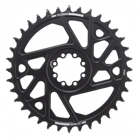 SRAM XX Eagle T-Type Direct Mount Chainring - 36t, 12-Speed, 8-Bolt Direct Mount, 3mm Offset, Aluminum, Black, D1
