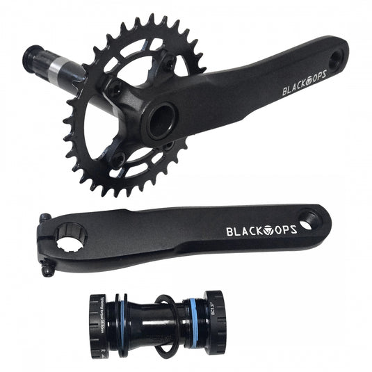 Black-Ops-Alloy-MTB-II-1x-CKST3822-Bicycle-Crankset