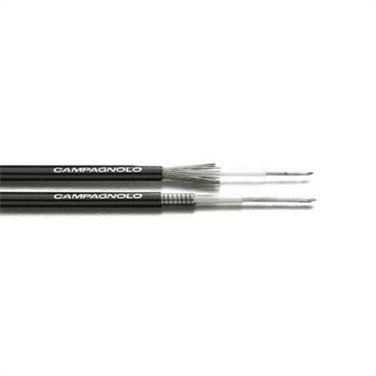 Campagnolo Stainless Steel Brake Cable and Housing Set Black | Premium Cycling Upgrade for Smooth, Reliable Braking