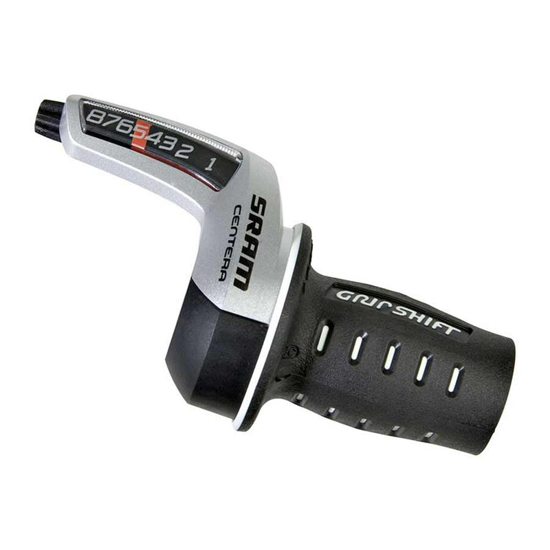 Load image into Gallery viewer, SRAM Centera Twist 8sp Rear Shifter, 2:1, Silver/Black
