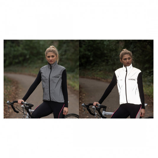 Proviz REFLECT360 Vest Women, Silver, 38