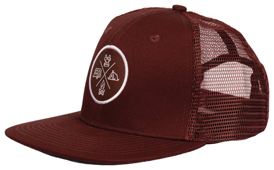 Peregrine Cross Cap in Elegant Mauve/mauve - Stylish and Functional Headwear