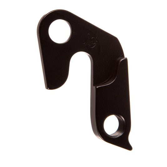 Wheels Manufacturing Derailleur Hanger 19 6061 Aluminum: Black