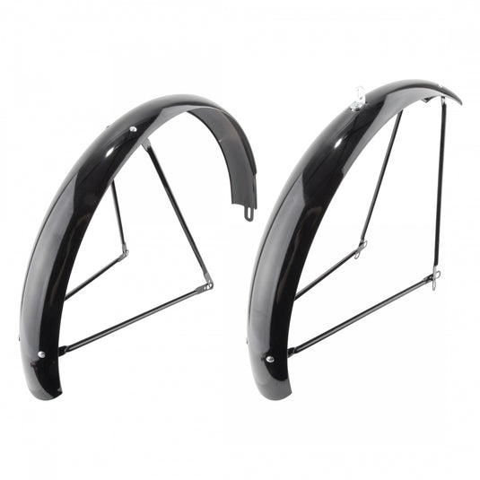 Wald-962-Balloon-Fender-Set-Full-Coverage-Fender-Cruiser-FCFN0558-Bicycle-Full-Coverage-Fenders