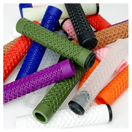 ODI Cult x Vans Flangeless Grips Vans Waffle Grip Pattern 150mm Legnth: Black
