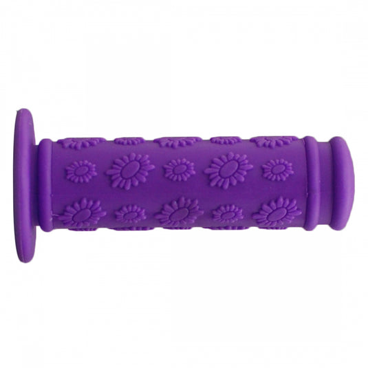 Sunlite-Flower-Grips-Grips-Slip-On-Grip-97mm-Bicycle-Grips