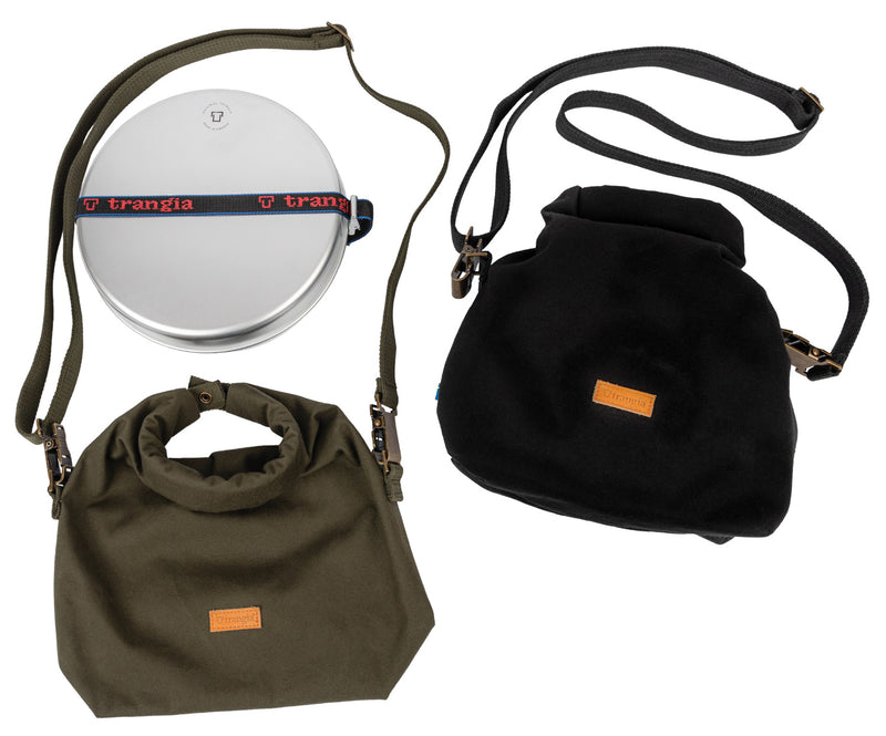 Load image into Gallery viewer, Trangia Roll Top Stove Bag 25 - Black, for Stove Fuel &amp; Accessories Organization
