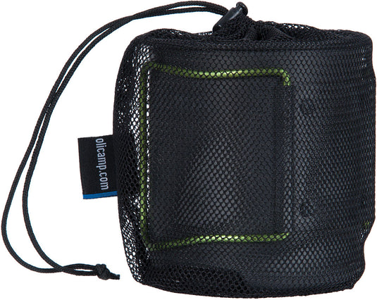 Olicamp Space Saver Mug Set: Hard Anodized Mug with Mesh Bag - Perfect for Compact Storage!