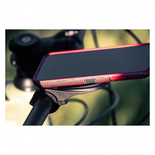 KOM Cycling Garmin Classic Mount, Carbon Finish