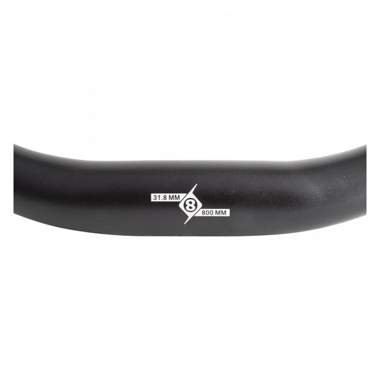 Origin8 The Sendy Riser Black 31.8mm 800mm AL6061