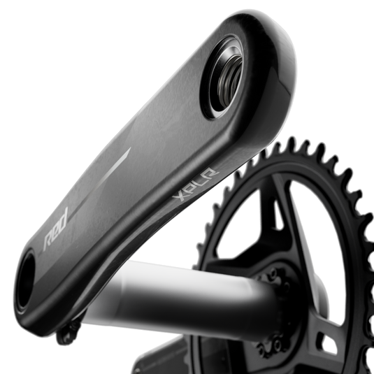 SRAM Red 1x XPLR E1 Crankset, Speed: 12/13, Spindle: 28.99mm, BCD: Direct Mount SRAM 8 Bolt, 42, DUB, 165mm, Black, Road