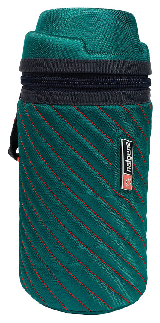 Nalgene 32oz Insulated Water Bottle with Teal Sleeve - Stay Hydrated in Style!