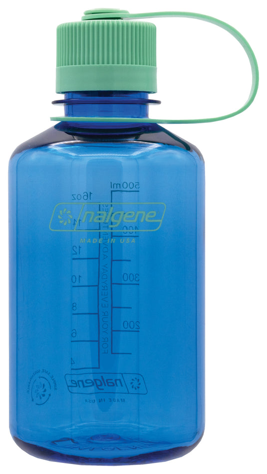 Nalgene NM 16oz Sustain Cornflower Blue Water Bottle - Eco-Friendly and Stylish