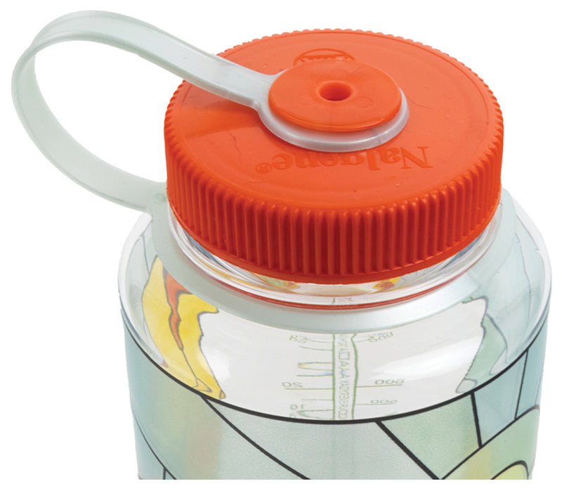 Load image into Gallery viewer, Nalgene 32oz Sustain Stained Glass Water Bottle - Durable and Eco-Friendly
