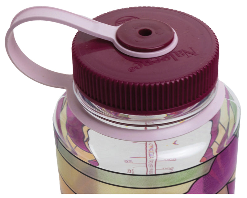 Load image into Gallery viewer, Nalgene 32oz Sustain Stained Glass Wide Mouth Water Bottle
