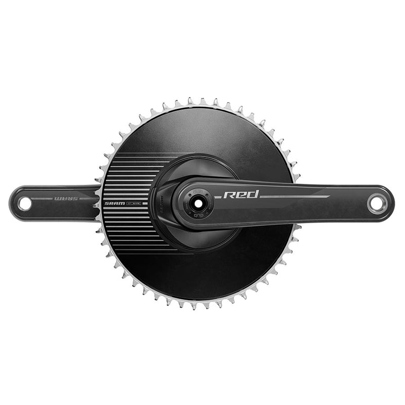 Load image into Gallery viewer, SRAM Red DUB 1x Aero E1 Crankset, Speed: 12, Spindle: 28.99mm, BCD: Direct Mount SRAM 8 Bolt, 50, DUB, 175mm, Black,
