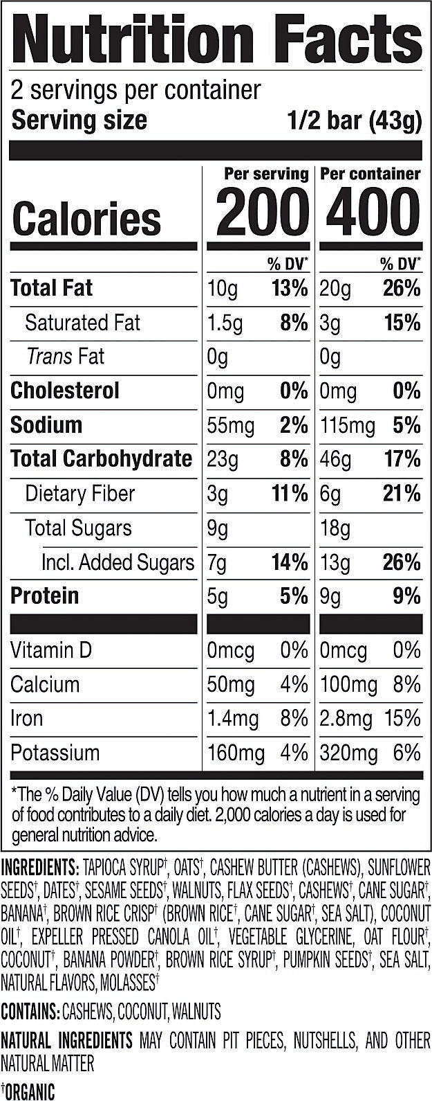 Load image into Gallery viewer, Probar Meal Art's Original Energy Food Bar - Nutritious Meal Replacement Bar Pack of  12
