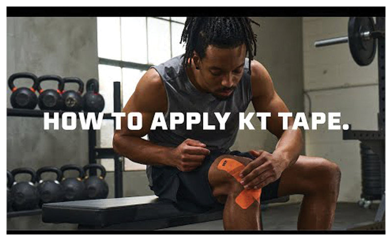 Load image into Gallery viewer, Kt Tape Kt Tape Kt Tape Pre-cut Black Braces, Wraps &amp; Tape
