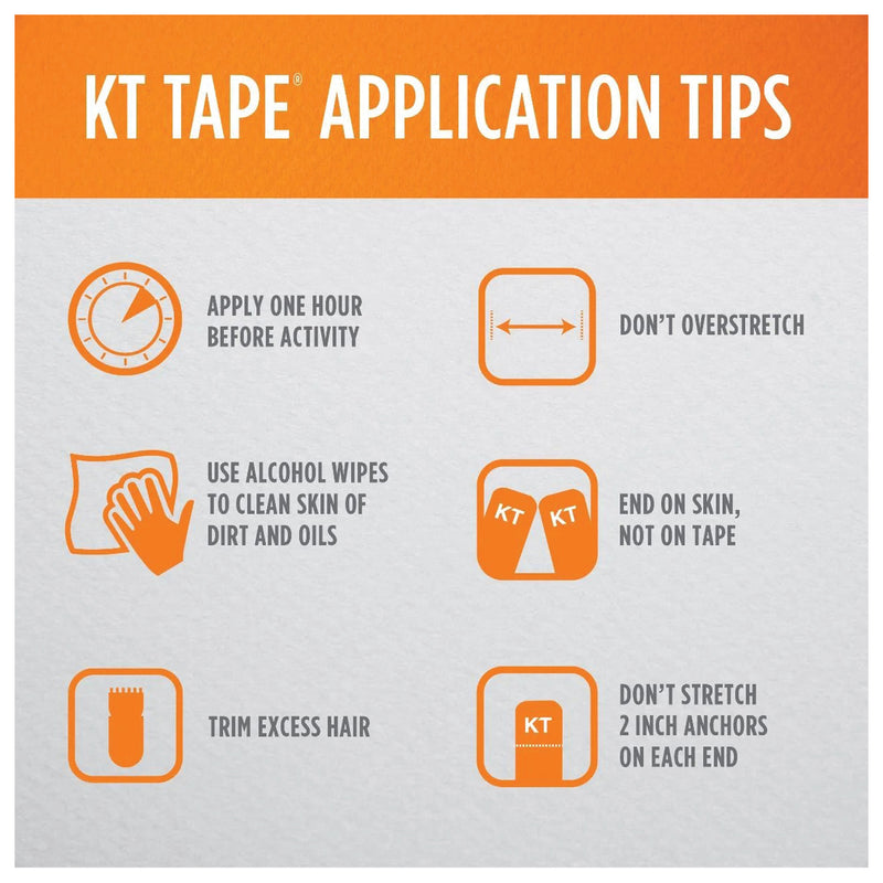 Load image into Gallery viewer, KT Tape Pro Wide 10 Ct 10" Precut Black - Support and Relief for Active Lifestyles
