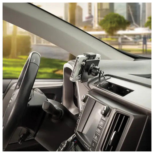 Nite Ize Squeeze Universal Dash Mount - Secure and Convenient Phone Holder for Your Car