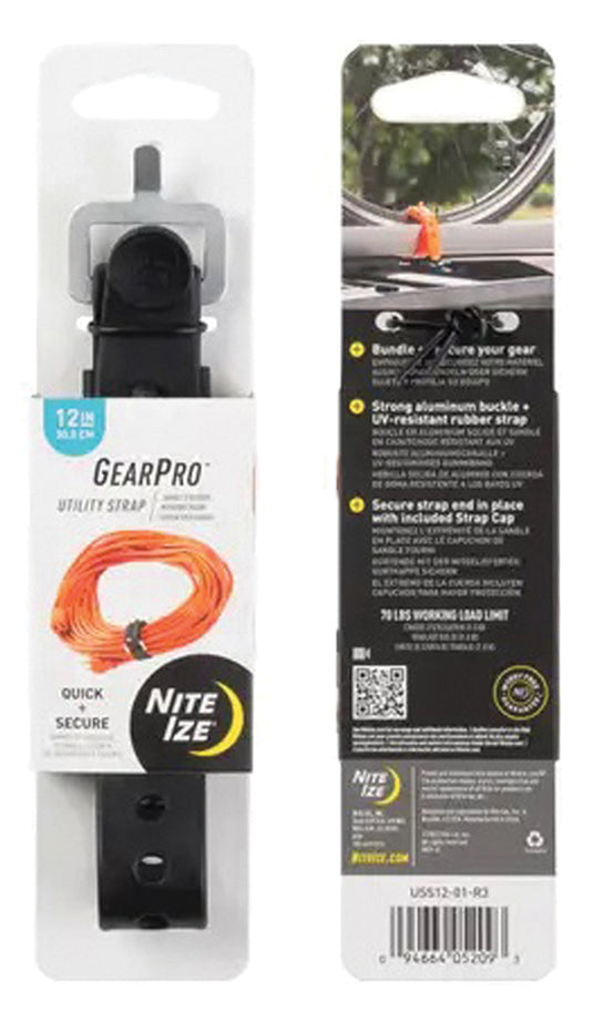 Nite Ize Gearpro Util Strap 24 In Blk