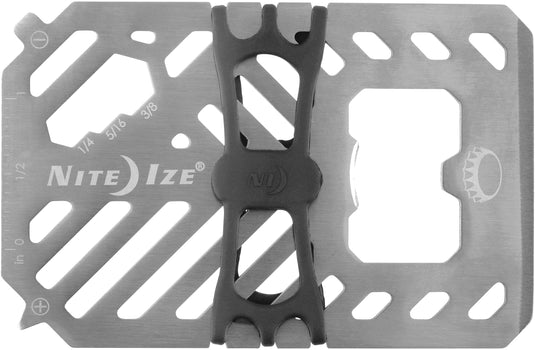 Nite Ize Financial Tool Wallet - Stainless Steel Multifunctional Wallet