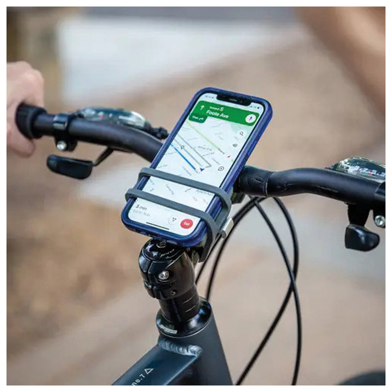 Load image into Gallery viewer, Nite Ize Handleband Charcoal - Versatile Bike Handlebar Mount and Phone Holder
