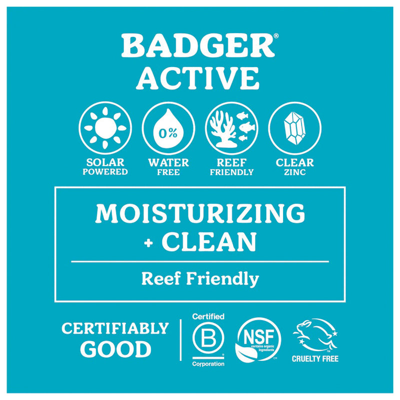 Load image into Gallery viewer, Badger Clear Zinc Sunscreen SPF 30 - Ultimate Sun Protection for Your Skin
