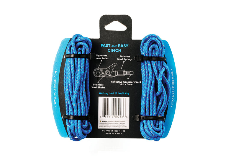 Load image into Gallery viewer, Rollercam Rope Roller 2-Pack with Paracord - Ultimate Gear for Smooth and Secure Rope Management
