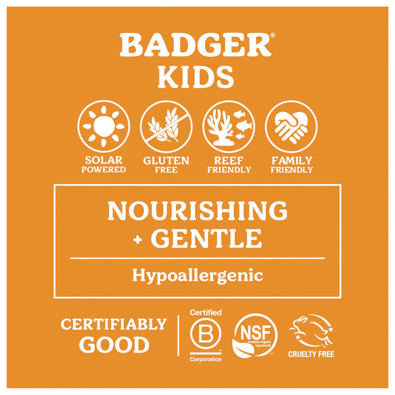 Load image into Gallery viewer, Badger Kid's Clear Sunscreen SPF 40 - 2.9 oz - Safe and Effective Protection for Kids
