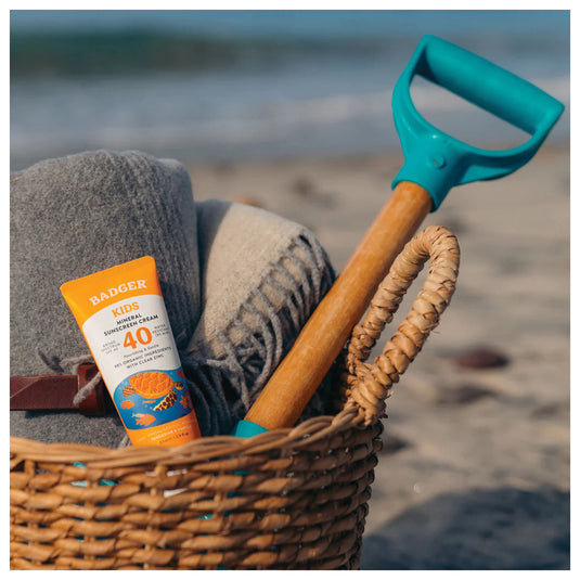Badger Kid's Clear Sunscreen SPF 40 - 2.9 oz - Safe and Effective Protection for Kids