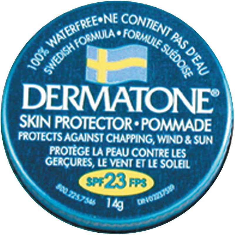 Load image into Gallery viewer, Dermatone SPF 23 Sun Protectant 0.5oz Tin Water Resistant UVA UVB Protection
