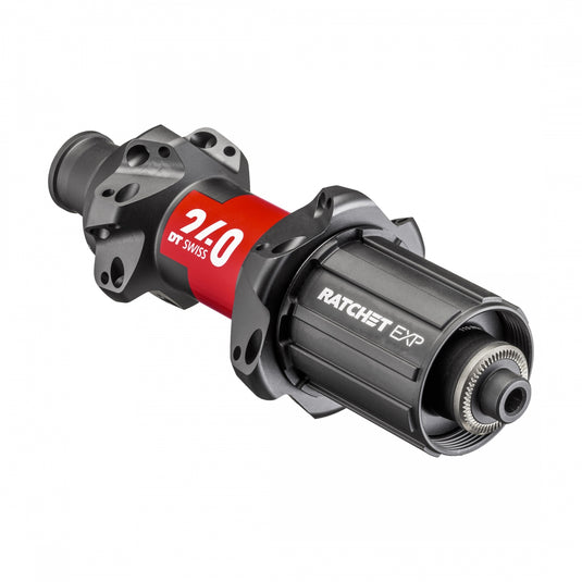 DT Swiss 240 EXP Rear Hub QR x 130mm Rim Brake HG 11 Road Black/Red 24H