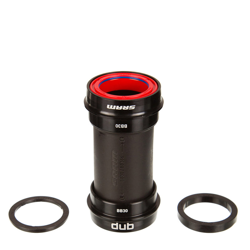 Load image into Gallery viewer, SRAM DUB BB30 68 Wide Ceramic, Press Fit BB, BB30, Spindle: 28.99mm, Width: 68mm, Diameter: 42mm
