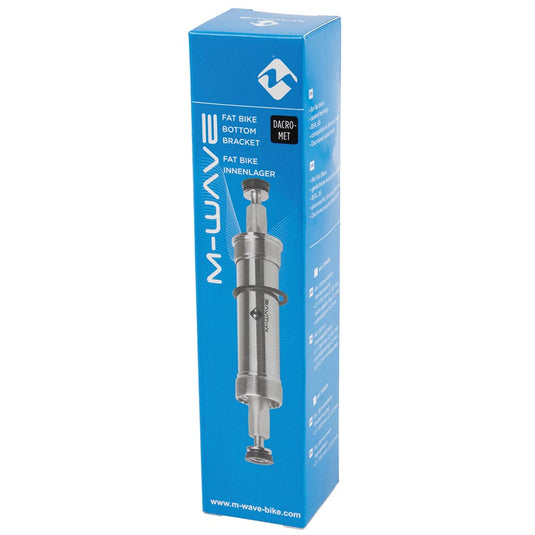 M-Wave Carousel Fat Bike Square Taper BB, British, 100mm, : 159.5mm, Silver