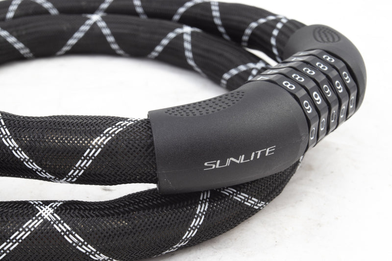 Load image into Gallery viewer, Sunlite Spyn Armor Combo Lock Combo 22mm 3.9`/120cm
