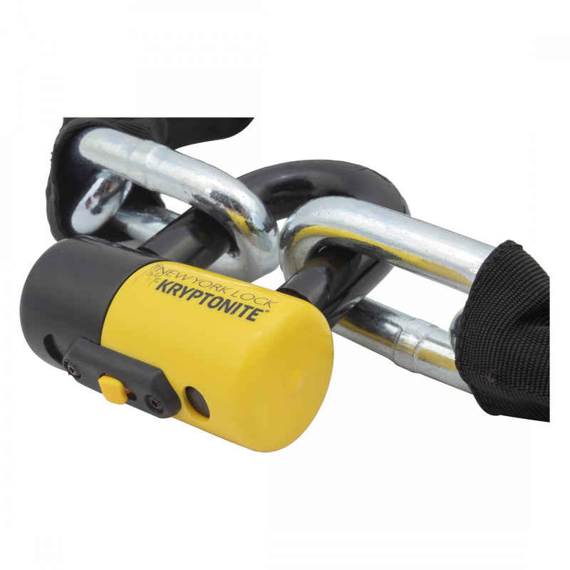 Load image into Gallery viewer, Kryptonite New York Legend Chain 1515 &amp; New York Disc Lock Key 15mm 4`11`/150cm
