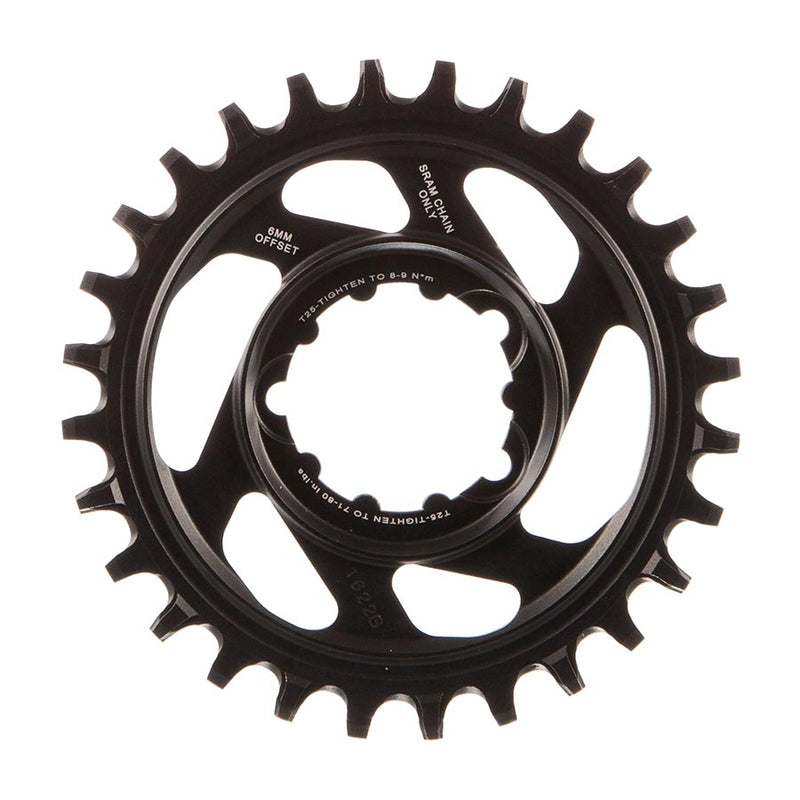 Load image into Gallery viewer, SRAM X-Sync Chainring 28t SRAM Direct Mount 10/11-Speed Aluminum Black MTB
