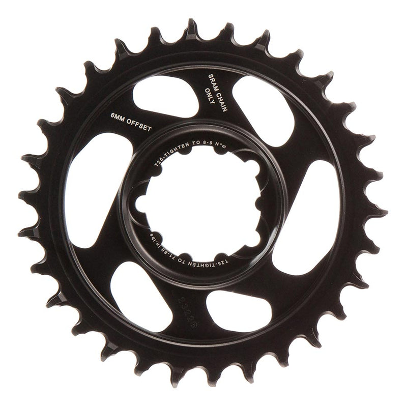 Load image into Gallery viewer, SRAM X-Sync 2 Eagle Chainring 30t SRAM Direct Mount 10/11/12-Speed Aluminum Blk

