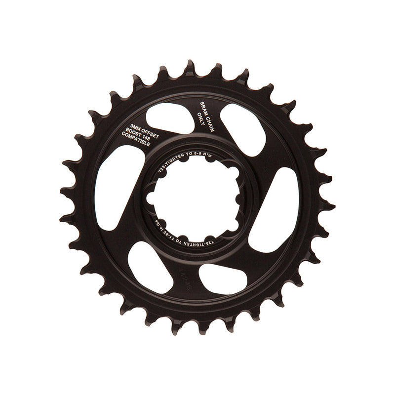 Load image into Gallery viewer, SRAM X-Sync 2 Eagle Chainring 30t SRAM Direct Mount 12-Speed Aluminum Black
