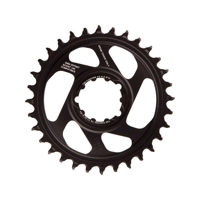 Load image into Gallery viewer, SRAM X-Sync 2 Eagle Chainring 32t SRAM Direct Mount 12-Speed Aluminum Black
