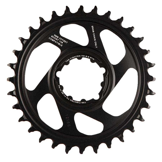 SRAM X-Sync 2 Eagle Chainring 36t SRAM Direct Mount 12-Speed Aluminum Black