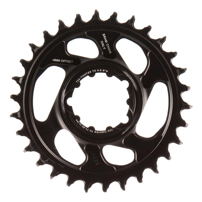 Load image into Gallery viewer, SRAM X-Sync 2 Eagle Chainring 30t SRAM Direct Mount 12-Speed Aluminum Black
